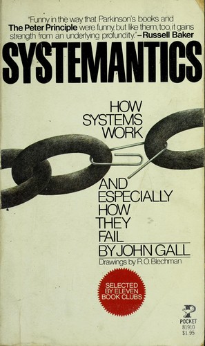Обложка «SYSTEMANTICS. THE SYSTEMS BIBLE»