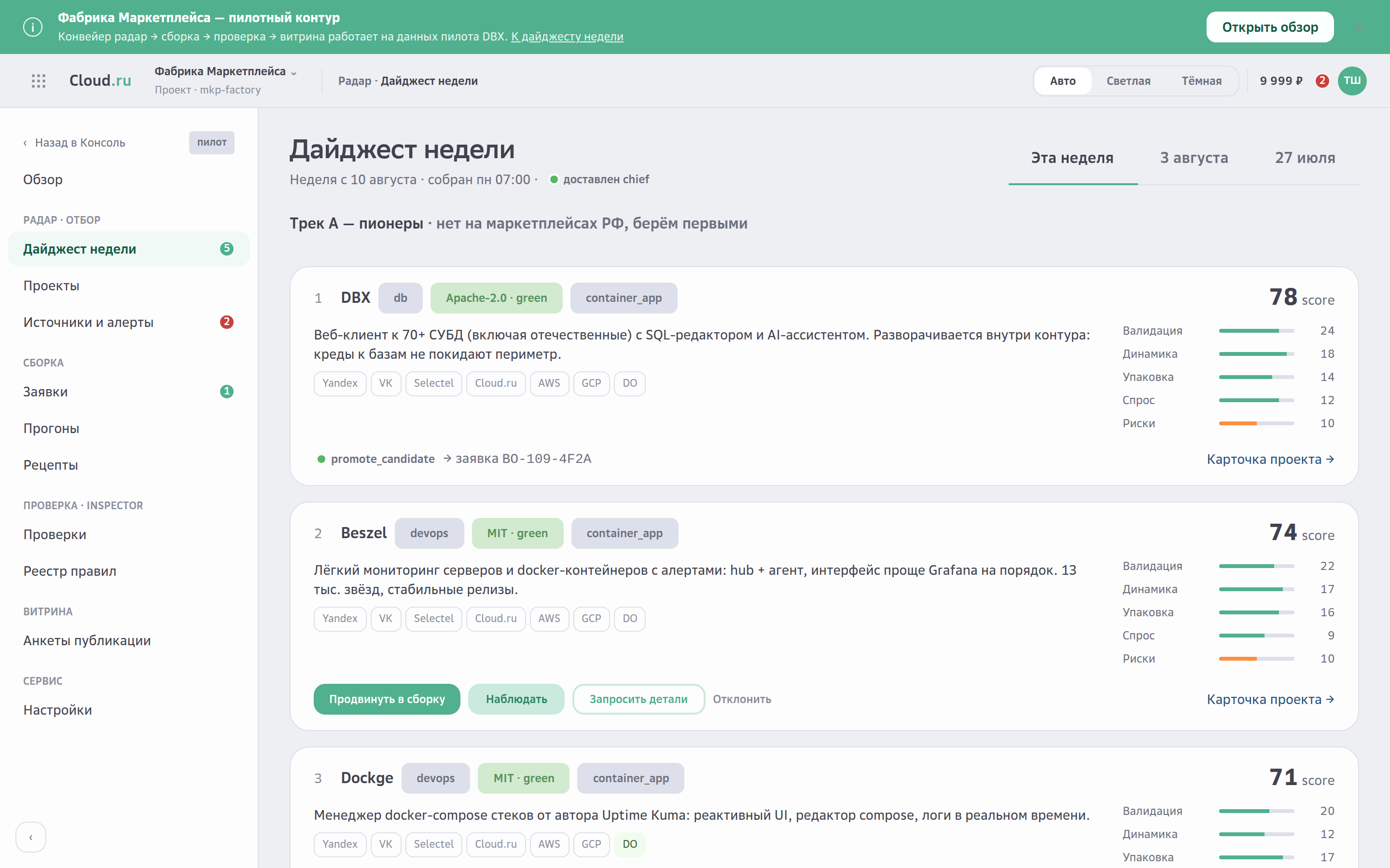 Дайджест недели